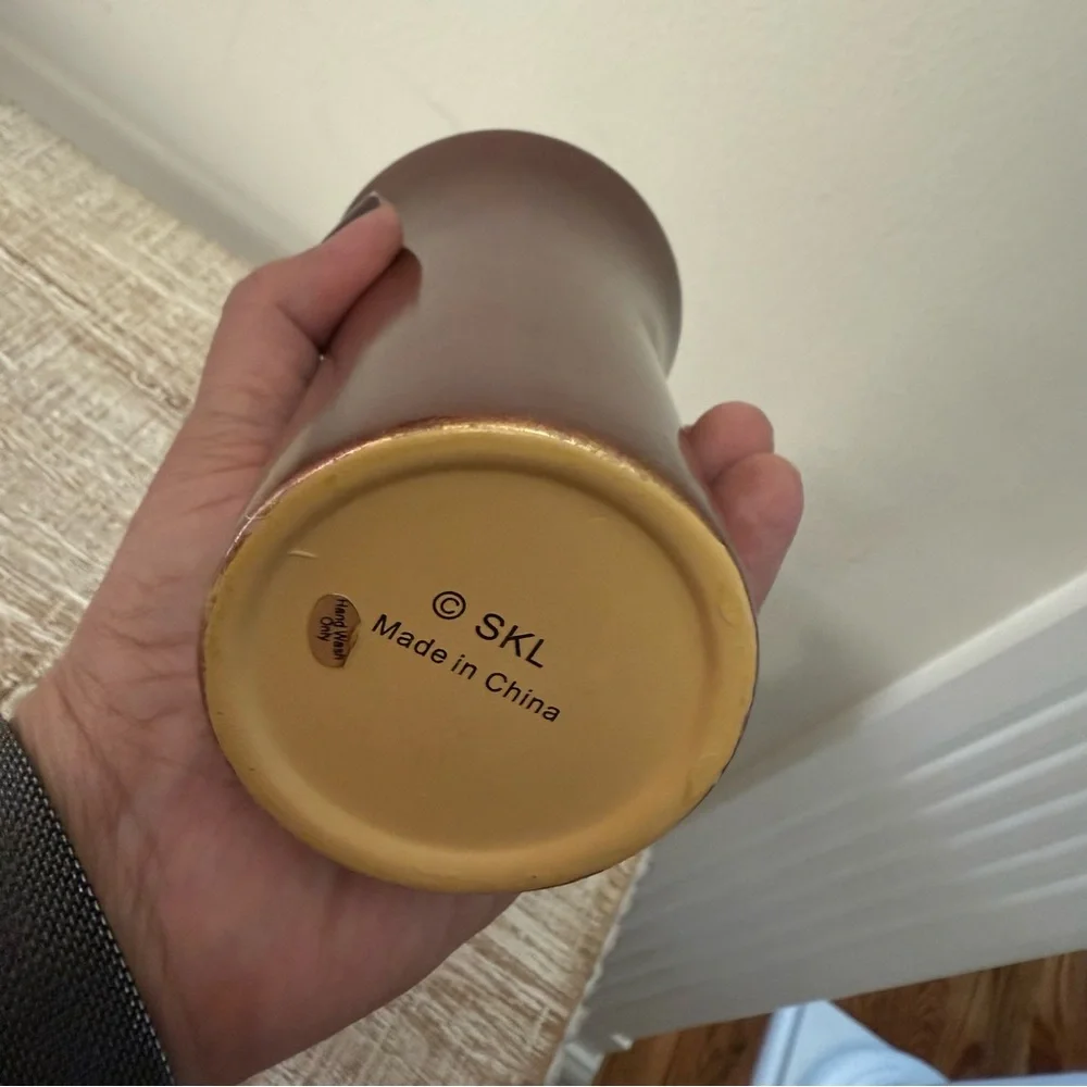 SKL Terracotta Soap Dispenser, New, 9”